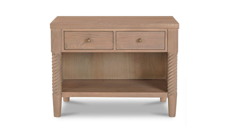 Joni Nightstand Natural by Moe's Home at Eve Furniture