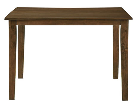 Joplin Walnut Finish 5-Piece Counter Height Set by Steve Silver at Eve Furniture
