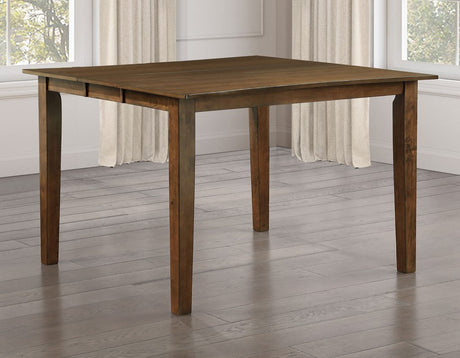 Joplin Walnut Finish 5-Piece Counter Height Set by Steve Silver at Eve Furniture