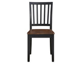 Joplin Walnut/Ebony Dining Room Set by Steve Silver at Eve Furniture
