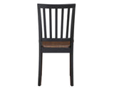 Joplin Walnut/Ebony Dining Room Set by Steve Silver at Eve Furniture