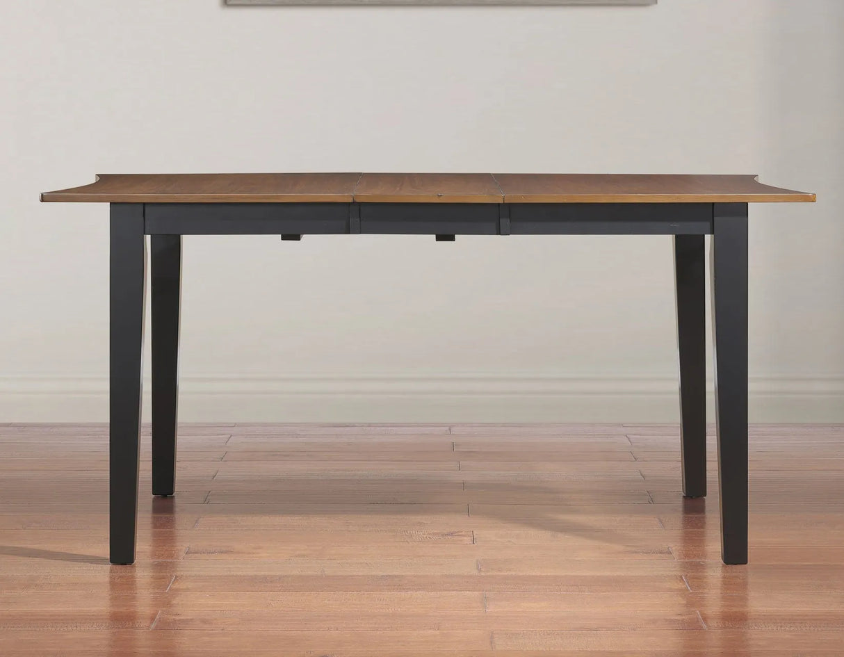 Joplin Walnut/Ebony Dining Room Set by Steve Silver at Eve Furniture