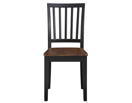 Joplin Walnut/Ebony Dining Room Set by Steve Silver at Eve Furniture