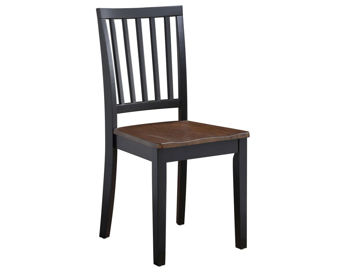Joplin Walnut/Ebony Dining Room Set by Steve Silver at Eve Furniture