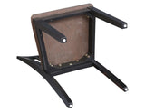 Joplin Walnut/Ebony Solid Wood Dining Chair, Set of 2 by Steve Silver at Eve Furniture
