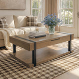 Jorannti Medium Brown Lift-Top Coffee Table by Ashley at Eve Furniture