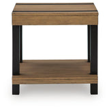 Jorannti Medium Brown Square End Table by Ashley at Eve Furniture