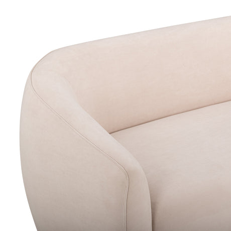Jordan 70" Textured Performance Velvet Loveseat by TOV Furniture at Eve Furniture