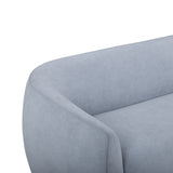 Jordan 70" Textured Performance Velvet Loveseat by TOV Furniture at Eve Furniture