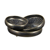 Jordan Bronze 3 Piece Round Metal Trays by Crestview at Eve Furniture