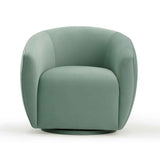 Jordan Performance Velvet Swivel Accent Chair by TOV Furniture at Eve Furniture