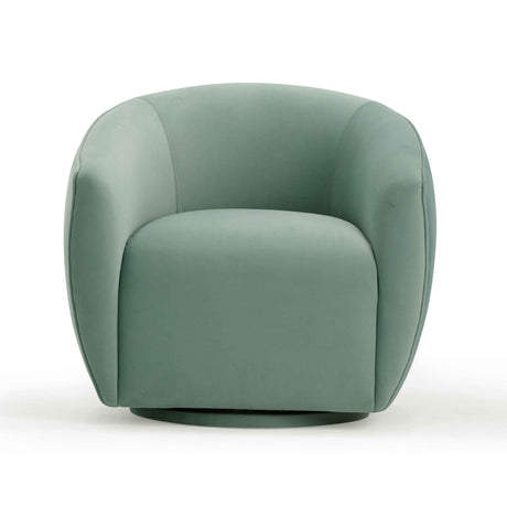 Jordan Performance Velvet Swivel Accent Chair by TOV Furniture at Eve Furniture