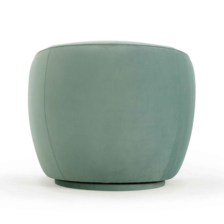 Jordan Performance Velvet Swivel Accent Chair by TOV Furniture at Eve Furniture