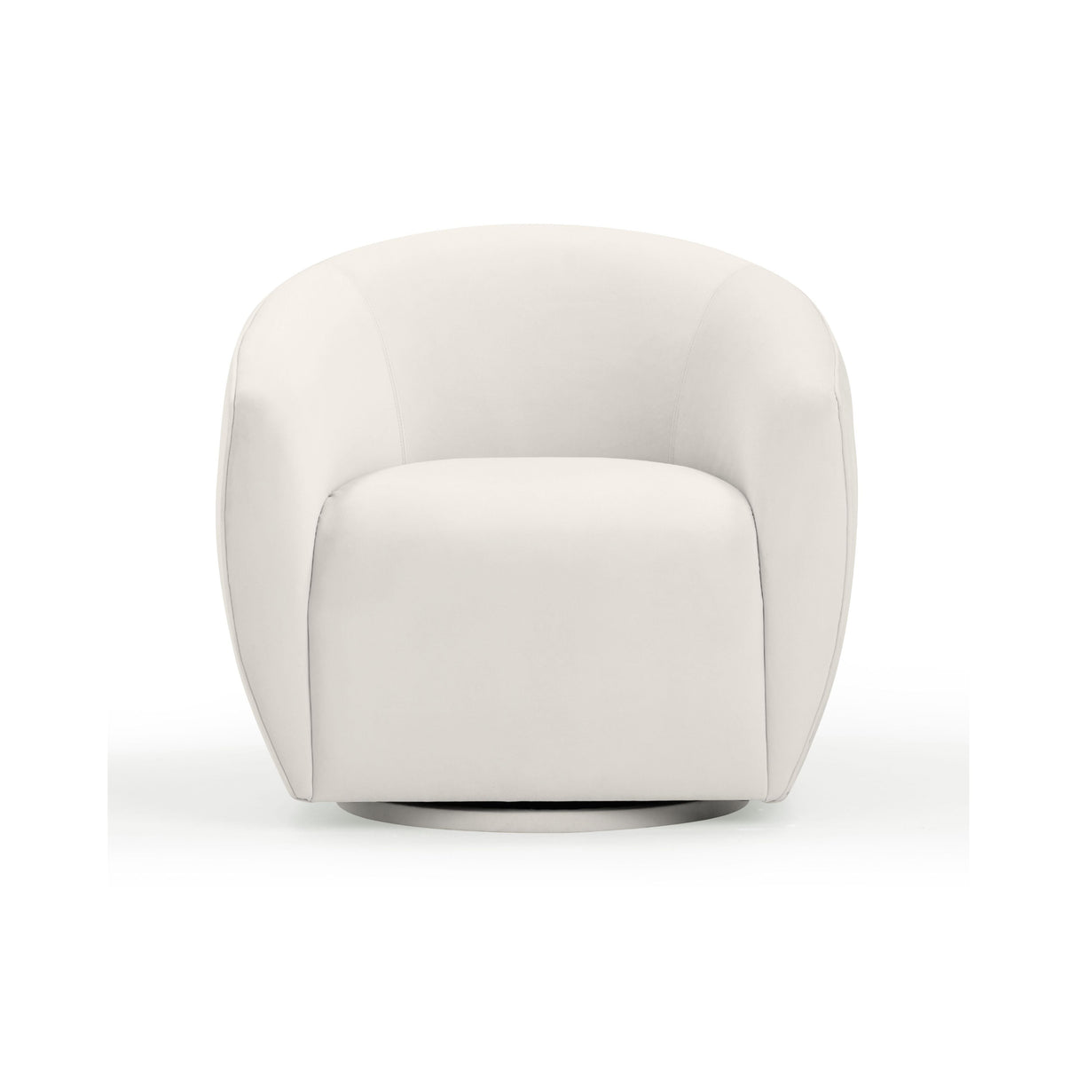 Jordan Performance Velvet Swivel Accent Chair by TOV Furniture at Eve Furniture