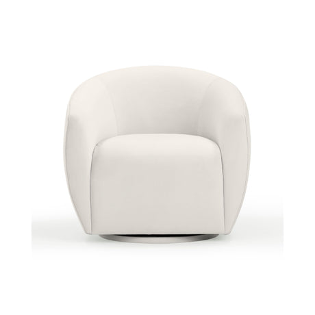 Jordan Performance Velvet Swivel Accent Chair by TOV Furniture at Eve Furniture