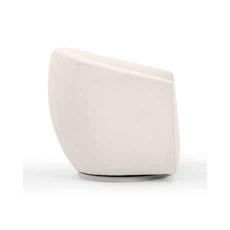 Jordan Performance Velvet Swivel Accent Chair by TOV Furniture at Eve Furniture