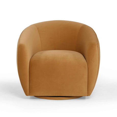 Jordan Performance Velvet Swivel Accent Chair by TOV Furniture at Eve Furniture