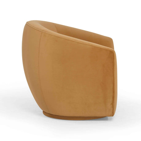 Jordan Performance Velvet Swivel Accent Chair by TOV Furniture at Eve Furniture