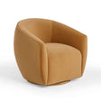 Jordan Performance Velvet Swivel Accent Chair by TOV Furniture at Eve Furniture