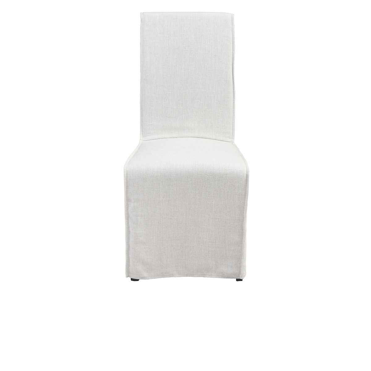 Jordan White Upholstered Dining Chair (Set of 2) by Classic Home at Eve Furniture