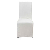 Jordan White Upholstered Dining Chair (Set of 2) by Classic Home at Eve Furniture