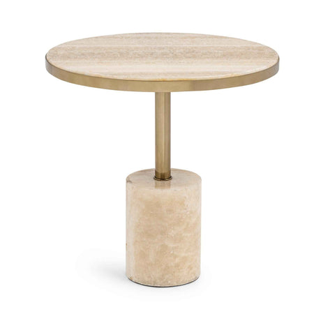 Jordyn Champagne Large Accent Table by Classic Home at Eve Furniture