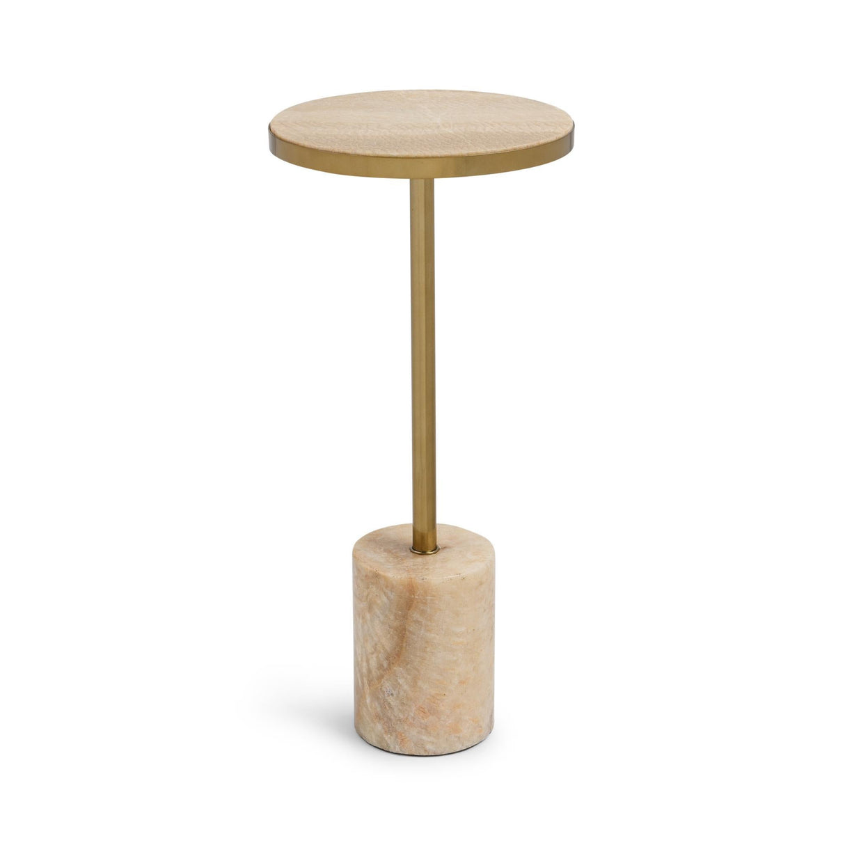 Jordyn Champagne Medium Accent Table by Classic Home at Eve Furniture