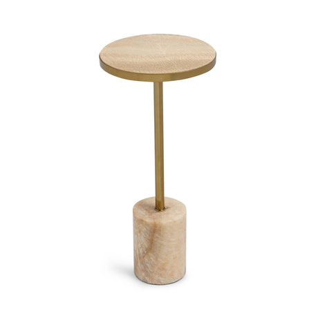 Jordyn Champagne Medium Accent Table by Classic Home at Eve Furniture
