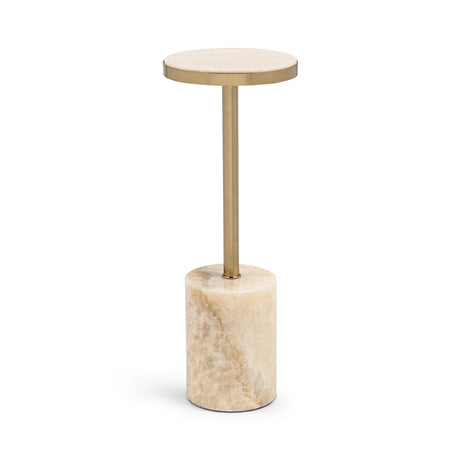 Jordyn Champagne Small Accent Table by Classic Home at Eve Furniture