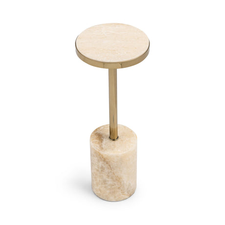 Jordyn Champagne Small Accent Table by Classic Home at Eve Furniture