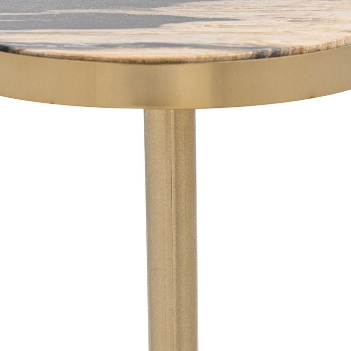 Jordyn Molten Husk Medium Accent Table by Classic Home at Eve Furniture