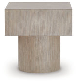 Jorielyn Light Grayish Brown End Table by ASHLEY FURNITURE at Eve Furniture