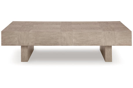 Jorlaina Light Grayish Brown Coffee Table and 2 End Tables by Ashley at Eve Furniture