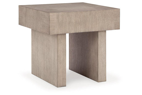 Jorlaina Light Grayish Brown Coffee Table and 2 End Tables by Ashley at Eve Furniture