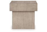 Jorlaina Light Grayish Brown Coffee Table and 2 End Tables by Ashley at Eve Furniture