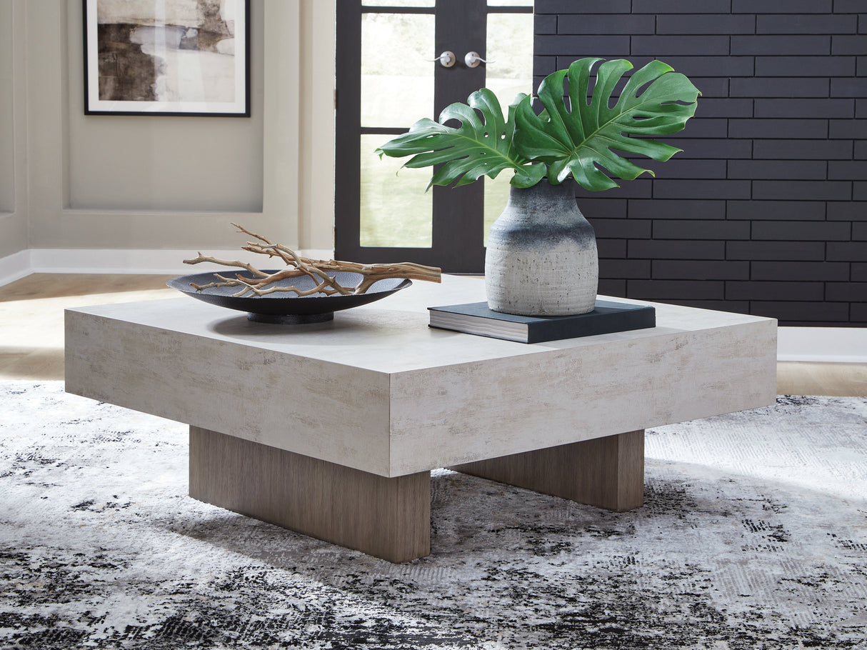 Jorlaina Light Grayish Brown Coffee Table by ASHLEY FURNITURE at Eve Furniture