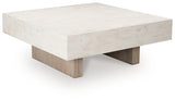 Jorlaina Light Grayish Brown Coffee Table by ASHLEY FURNITURE at Eve Furniture