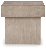 Jorlaina Light Grayish Brown End Table by Ashley at Eve Furniture