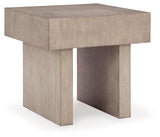 Jorlaina Light Grayish Brown End Table by Ashley at Eve Furniture