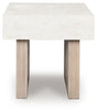 Jorlaina Light Grayish Brown End Table by Ashley at Eve Furniture
