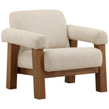 Jorley Chair, Barley Cream by Dovetail at Eve Furniture