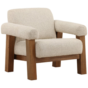 Jorley Chair, Barley Cream by Dovetail at Eve Furniture