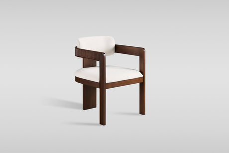 Jorri White/Walnut Dining Room Set by New Era Innovations at Eve Furniture