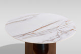 Jorri White/Walnut Dining Room Set by New Era Innovations at Eve Furniture