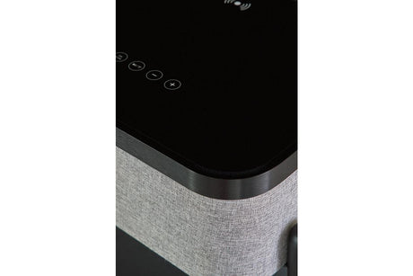 Jorvalee Gray/Black Accent Table by Ashley at Eve Furniture