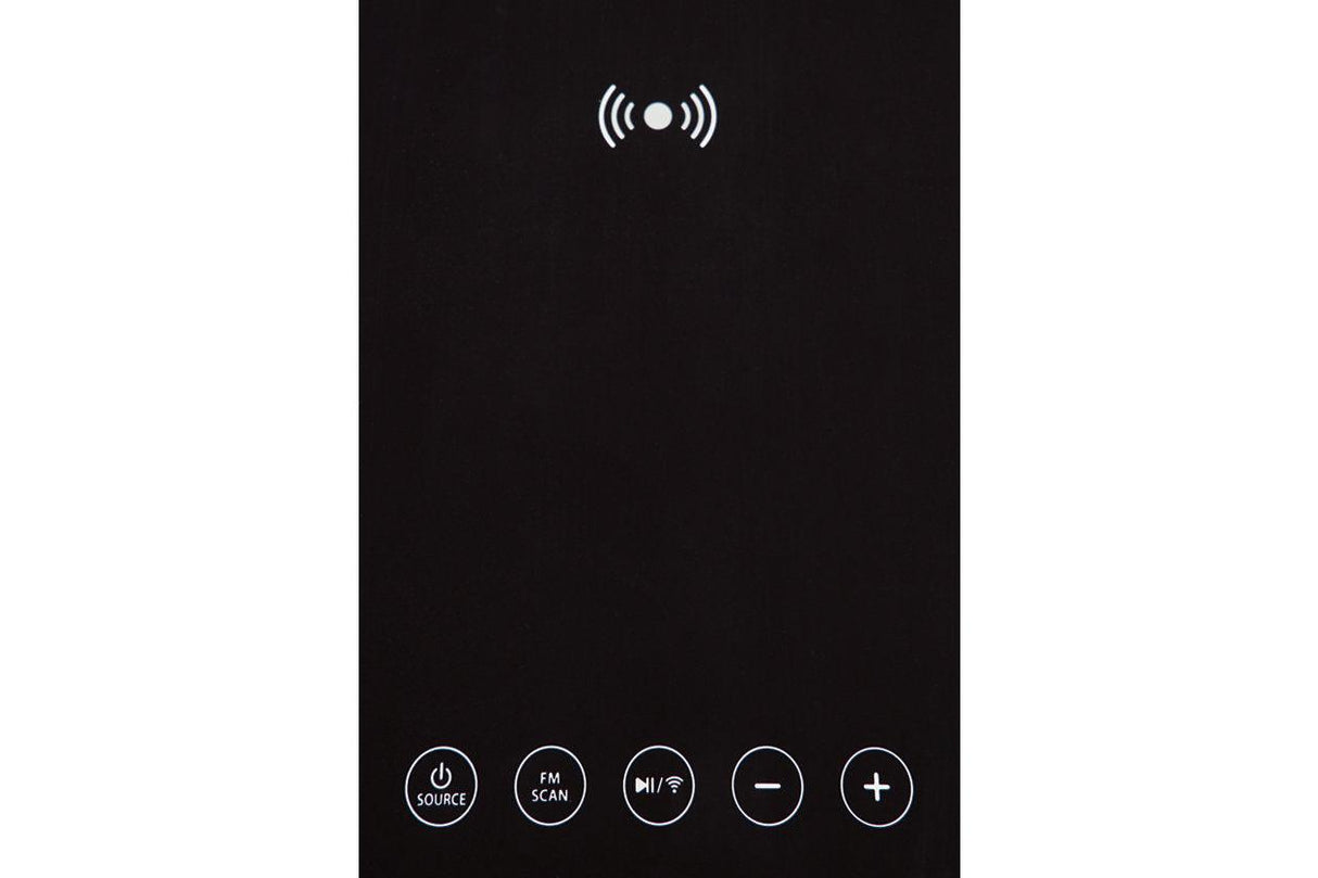 Jorvalee Gray/Black Accent Table by Ashley at Eve Furniture