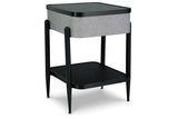 Jorvalee Gray/Black Accent Table by Ashley at Eve Furniture