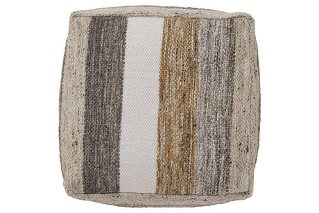 Josalind Multi Pouf by Ashley at Eve Furniture