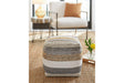 Josalind Multi Pouf by Ashley at Eve Furniture