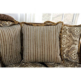 Joselyn Brown Sofa by Furniture of America at Eve Furniture